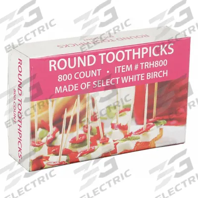 Grainger Disposable Toothpick: White - Toothpicks