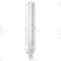 PHILIPS Compact Fluorescent Bulb: 2-Pin (G24d-3), PL-C, Fluorescent, 2700K, 1,800 lm Light Output (MPN PL-C 26W/827/2P/ALTO 10PK). Key specifications — Brand: PHILIPS; Bulb Designation: PL-C 26W/827/2P/ALTO 10PK; Dimmable: No; Color Temperature: 2700K.