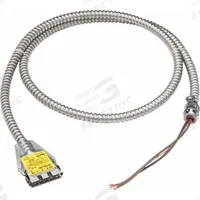LITHONIA LIGHTING Wiring Dropcable: 9 ft Lg, 7/16 in Wd, 2 1/4 in Ht, For Lighting Fixtures (MPN OD 120-12/3G 09 M10). Key specifications — Includes: Power Feed Wires; Accessory Type: Dropcable; For Use With: Lighting Fixtures; Brand: LITHONIA LIGHTING.
