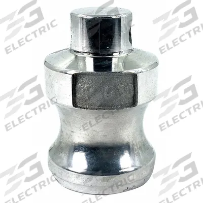 APPROVED VENDOR Cam and Groove Spool Adapter: 1/2 in Coupling Size - Type DP Aluminum Cam & Groove Dust Plugs