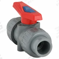 APPROVED VENDOR Manual Two-Way Ball Valve: 3/4 in, CPVC, Straight, Socket x FNPT, Std Port Ball Port (MPN 4PGE3). Key specifications — Brand: APPROVED VENDOR; Handle: Lever.