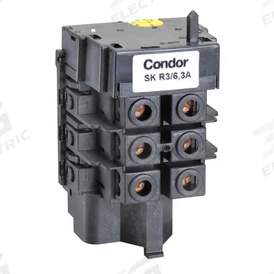 CONDOR USA, INC Thermal Overload (MPN SK-R3/6.3). Key specifications — Brand: CONDOR USA - Thermal Overloads for Pressure Switches