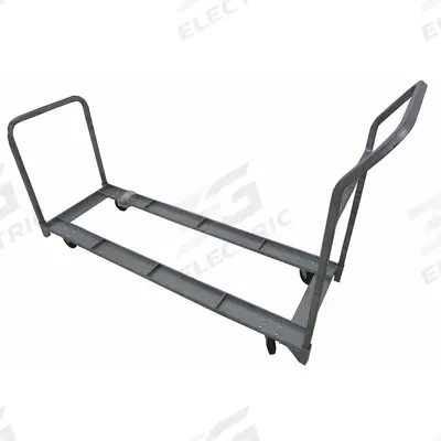 Dayton Chair Cart: 300 lb, 67 in L x 22 in W x 41 1/2 in H, For 32 Chairs - Carts for Folding & Stacking Chairs