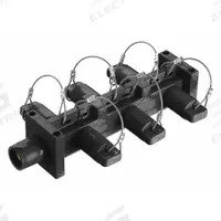 HUBBELL Distribution Block: 6 Female, 1 Male Connections, Black, 600V AC/600V DC, 400 A, 16 Series (MPN HBL7DBBK). Key specifications — Brand: HUBBELL.