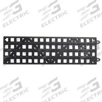 SAN JAMAR Bar Mat: 12 in Overall Lg, 3 1/2 in Overall Wd, Black, Plastic, Interlocking, Cut to Fit (MPN VM5180BK). Key specifications — Brand: SAN JAMAR; Color: Black; Cut to Fit: Yes; Interlocking: Yes; Material: Plastic; Product Type: Bar Mat.
