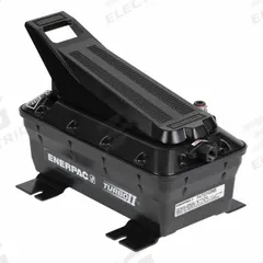 ENERPAC Air Hydraulic Pump: 5,000 psi Max. Op Pressure, 116 cu in Reservoir Capacity, Foot/Hand (MPN PATG3102NB). Key specifications — attr944931: Hold; attr944932: 3-Way; attr995446: Foot.