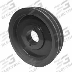 APPROVED VENDOR V-Belt Sheave: 2AK74H, 2 Groove, 7.25 in OD, Bushed Bore, H/QT, Cast Iron. Key specifications — attr1318293: 2AK74H.