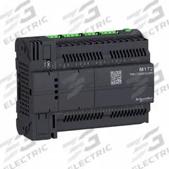 SCHNEIDER ELECTRIC PLC: (8) Analog/(8) Digital, (4) Analog/(8) Digital (MPN TM172OBM28R). Key specifications — attr211240: SCHNEIDER; attr1072668: Clock Included; attr1075934: Serial Link; attr1075941: (8) Digital; attr1075943: (8) Digital.