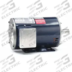 LEESON General Purpose Motor: Rigid Base Mount, Open Drip Proof, 1 1/2 hp, 230/460V AC, 1,755 RPM (MPN 145TTDR6126). Key specifications — Brand: LEESON; Nameplate Voltage @ 60 Hz: 230/460V AC; Full Load Current @ 60 Hz: 4.4/2.2 A; Nameplate RPM @ 60 Hz: 1,755 RPM; Motor Enclosure: ODP.