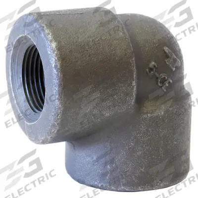 ANVIL Metal Pipe Cross: 4 in x 4 in x 4 in x 4 in, Steel, Class 2000 - Threaded High-Pressure Pipe Fittings