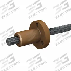 PBC LINEAR Precision Lead Screw: Lead Screw and Nut Assembly, Std, PTFE, Stainless Steel, 300, Round (MPN LSR1205T-0508-RS-NNN-NNN-N). Key specifications — Brand: PBC LINEAR.