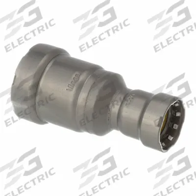 VIEGA MEGAPRESS Crimp Fitting: 1 1/4 in Pipe x 3/4 in Pipe Size, Press-fit x Press-fit - Gas Steel Press Pipe Fittings