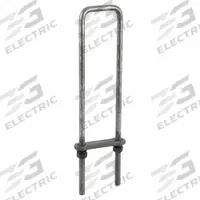 BUYERS PRODUCTS Square Bend U-Bolt Kit: U-Bolt Kit, Truck Boxes, 18 in Lg (In.), Steel, Silver, 4 PK (MPN UB623518). Key specifications — Type: U-Bolt Kit; Compatible with Product Type: Truck Boxes; Includes: (8) 5/8 in Split Lock Washers; Material: Steel; Color: Silver; Brand: BUYERS PRODUCTS.