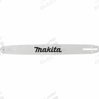 MAKITA Chainsaw Bar: 18 in Compatible Bar Lg, 3/8 in, 0.05 in Gauge, 62 Links (MPN E-18231). Key specifications — Brand: MAKITA; Compatible Chain Saw Manufacturer: Makita; Pitch: 3/8 in.