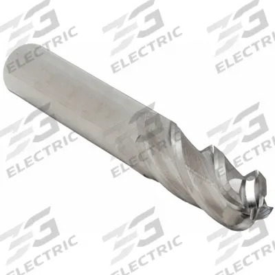 APPROVED VENDOR Ball End Mill: Carbide, 4 Flute, 7/16" Mill Dia, 2" LOC, 4" OAL (MPN 226-001050) - General Purpose Carbide Ball End Mills