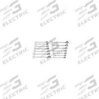 GEARWRENCH Combination Ratcheting Wrench Set: Alloy Steel, Full Polish Chrome, Std, Reversing (MPN 86661). Key specifications — attr309581: Full Polish Chrome; attr309580: Alloy Steel; attr309571: Yes; attr309583: No; attr309587: Yes; attr324931: GEARWRENCH; attr309569: 1/4 in to 1 in.