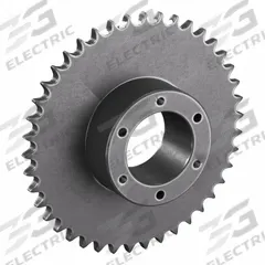 TRITAN Sprocket: For 60 Chain, 42 Teeth, 10.036 in Pitch Dia, 10.46 in Outside Dia, Steel (MPN 60SF42). Key specifications — Brand: TRITAN; Required Bushing Series: SF.