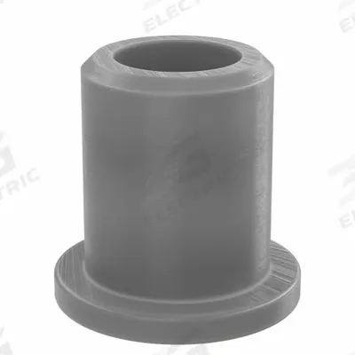 BUNTING BEARINGS Sleeve Bearing: MDS-Filled Nylon, 1/4 in Bore, 3/8 in OD - Wear-Resistant Plastic Flanged Sleeve Bearings