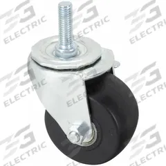 APPROVED VENDOR Stem Caster: Swivel, 3 in Wheel Dia., 1 3/4 in Wheel Wd, Nylon, 500 lb Load Capacity (MPN 416P08). Key specifications — Brand: APPROVED VENDOR; Thread Size: 1/2"-13; Roll Up: Swivel.
