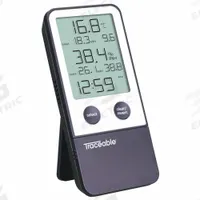 TRACEABLE Thermohygrometer: 20%to 90% Humidity Range, Humidity/Temp/Time, Built-In (MPN 5660). Key specifications — Primary Scale: Humidity/Temperature/Time; Display Type: Digital; Brand: TRACEABLE.