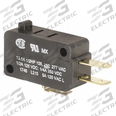 Honeywell Miniature Snap Action Switch: Plunger Actuator, 1NO/1NC - Hinge Lever Snap-Action Switches
