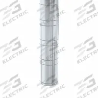 NEW AGE INDUSTRIAL Shelving Post: 48 in, 6 ga, Unfinished, Silver (MPN 48P). Key specifications — attr39643: Silver; attr33138: NEW AGE INDUSTRIAL.