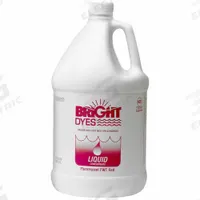 BRIGHT DYES Dye Tracer Liquid: Red, Water Tracing Dye, Immediate, 1.3 cps Viscosity, <100 ppb (MPN 106053-01G). Key specifications — Brand: BRIGHT DYES; Dissolution Time: Immediate; Color: Red; Dye Type: Water Tracing Dye; Coverage: 62,500 gal (Light Visual), 6,250 gal (Strong Visual); Detectability: 100 ppb.