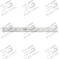 GENERAL TOOLS Steel Rule: CF649MD, 6 in / 150 mm, 0.5 mm/1/100 in, Chrome, Black, Flex, Satin, Pouch. Key specifications — attr939978: 1/100 in; attr944136: Pouch; attr934745: GENERAL TOOLS; attr944509: Chrome; attr939993: Decimal; attr986193: Etched.