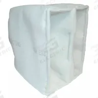 GRAINGER Cube Air Filter: 20 in x 20 in x 10 in, 2 Pockets, Synthetic, Blue/White, MERV 8 (MPN 2GHU4). Key specifications — Performance Rating: MERV 8; Brand: GRAINGER; Media Color: Blue; Frame or Header Material: Galvanized Steel; Media Material: Synthetic; Surface Tackifier: Yes.