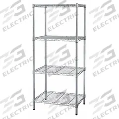 APPROVED VENDOR Wire Shelving Unit: Starter, 48 in x 18 in, 74 in Overall Ht, 4 Shelves, Dry, Silver (MPN 1PGG2). Key specifications — Recommended Environments: Dry; Color: Silver; Finish: Chrome; Material: Steel; Brand: APPROVED VENDOR.