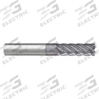 APPROVED VENDOR Corner Radius End Mill: Carbide, nACRo Coated, 6 Flute, 1" Mill Dia, 3-1/4" LOC (MPN 292-501263)