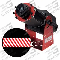LASERGLOW TECHNOLOGIES Fixed Image Projector: Projector, Lens and Image Template, Red/White, 300 W (MPN HSV3H136X). Key specifications — Brand: LASERGLOW TECHNOLOGIES; Includes: Mounting Brackets; Laser Color: White; Watts: 300 W; Legend/Background Color: Red & White Hashed Path; Manufacturer Part Number: HSV3H136X; Product Type: Projector, Lens and Image Template.