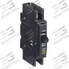 SQUARE D Miniature Circuit Breaker: 20 A, 120/240V AC, Single Phase, 10kA at 120/240V AC, 1 Poles (MPN QOU120). Key specifications — Phase: Single; Amps: 20 A; AC Voltage Rating: 120/240V AC; Max. AIR Rating: 10kA at 120/240V AC; For Use With: Heating; Brand: SQUARE D.