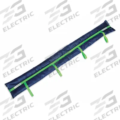 PIG Filter Sock: Filters Debris/Heavy Metals/Oil/Sediment/Trash, 3 in Ht, 12 3/4 in Wd - Storm Drain Filter Socks