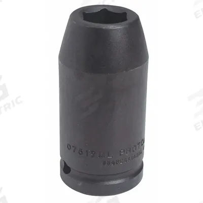 PROTO Impact Socket: 3/4 in Drive Size, Metric, 23 mm Socket Size, 12-Point, Std - 3/4" Drive Impact Sockets