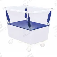 ROYAL BASKET TRUCKS Cube Truck Spring Lift Kit: G20-BBX-PSN, 42 1/2 in x 26 in x 5/8 in, Blue. Key specifications — Color: Blue; Material: Steel Wire Platform with Vinyl Cover; Brand: ROYAL BASKET TRUCKS; Includes: Springs; Manufacturer Part Number: G20-BBX-PSN; For Use With: 22E946.