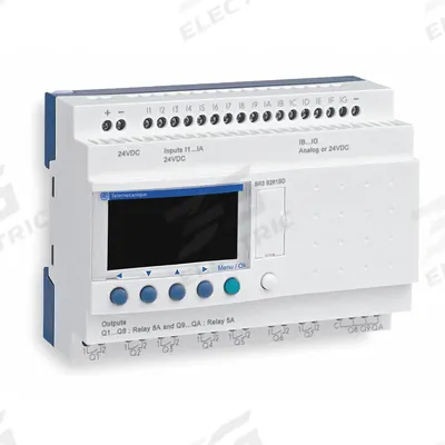SCHNEIDER Modular Smart Relay: (16) Resistive, (10) Transistor - Schneider Zelio Series Smart Relays