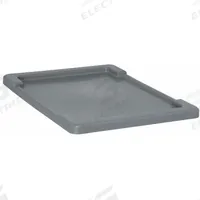 QUANTUM STORAGE SYSTEMS Lid: 23 3/4 in x 17 1/4 in, Gray, FDA Compliant, 11M643/11M646 (MPN LID2417GY). Key specifications — Compatible Tote - Grainger Part Number: 11M643; Compatible Tote - Manufacturer Model Number: TUB2417-12; Brand: QUANTUM STORAGE SYSTEMS; Material: Plastic.