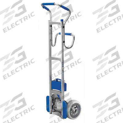 WESCO General Purpose Hand Truck: 300 lb Cap, Four-Position Sweep Back, Aluminum - Corrosion-Resistant Electric Stair-Climbing Hand Trucks Without Nose Plate