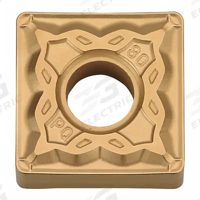 KYOCERA Square Turning Insert: SNMG433PQ CA515 - Square (S) Indexable Turning Inserts