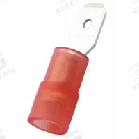 GRAINGER Wire Disconnect: Male Tab, Red, Nylon, Partial Coverage, 22 AWG – 16 AWG Wire Size (MPN 24C790). Key specifications — attr1307035: GRAINGER; attr1307036: 24C790.