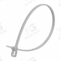 RETYZ Reusable Cable Tie: Orange, 6 in Lg, Max. 38 mm Bundle Dia., 18 lb Rated, 100 PK (MPN VRT-S06OR-TA). Key specifications — Outdoor Use: No; Color: Orange; Brand: RETYZ; Pack: Large Pack.