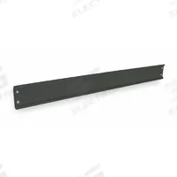 PRO-LINE Bin Rail: 5 in Overall Ht, 72 in Overall Wd, 1 1/2 in Overall Dp, Black, Steel, 5 in (MPN BBH72). Key specifications — Includes Mounting Hardware: Yes; Color: Black.