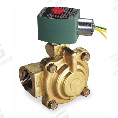 REDHAT Solenoid Valve: 2-Way, Normally Closed, 1 1/4 in Pipe Size, 110V AC/120V AC - 2-Way/2-Position, Normally Closed Solenoid Valves