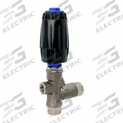DAYTON Unloader Valve: 3/8 in Bypass Connection Size, NPT, 303 Stainless Steel, 6 3/4 in Overall Ht (MPN 1MPP2). Key specifications — Bypass Connection Type: NPT; Brand: DAYTON.