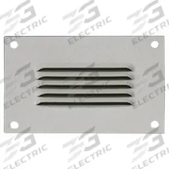 RITTAL Louvered Vent Kit: Louver Plate Kit, Carbon Steel, 4.33 in Overall Ht, 6.3 in Overall Wd (MPN 2541235). Key specifications — Brand: RITTAL; Manufacturer Part Number: 2541235.