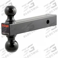 CURT Towing Ball Mount: IV, 2 in_2 5/16 in Ball Dia, Ball Mount Ball Mount, Steel, Powder Coated (MPN 45660). Key specifications — Material: Steel; Ball Mount Style: Ball Mount; Vehicle Class: IV; Brand: CURT; Features: Limited Lifetime Warranty (1 yr Finish, 1 yr Parts); Finish: Powder Coated; Mount w/ Hitch Ball Style: Non-Adjustable; Resistance Properties: Scratch-Resistant.