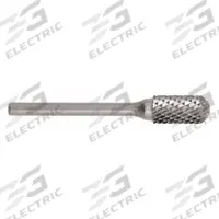 CLE-LINE Carbide Bur: Ball-Nosed Cylinder, SC-7, Double Cut, 19 3/64 mm x 25 13/32 mm Head (MPN C17523). Key specifications — Trade Number: SC-7; Brand: CLE-LINE.