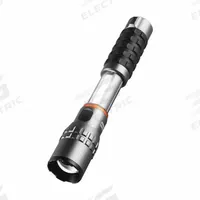 NEBO Rechargeable Flashlight: Rechargeable, 2,000 lm, 2 hr Run Time at Max. Brightness, Gray, Body (MPN NEB-WLT-1003). Key specifications — Charger Style Included: USB Type-C Cord; Brand: NEBO; Battery Requirements - Broad: Includes Rechargeable.