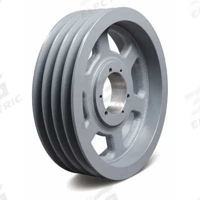 APPROVED VENDOR V-Belt Pulley: 5V1500, 4 Groove, 15 in OD, Bushed Bore - Bushed-Bore Cast-Iron Wedge V-Belt Pulleys
